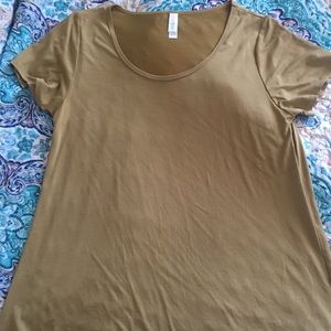Mustard LulaRoe Top